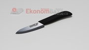 Керамический нож Русский Повар с лезвием из черной керамики 100 мм.
